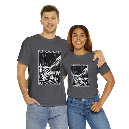 THREE SWIMMERS Unisex  Cotton T-Shirt