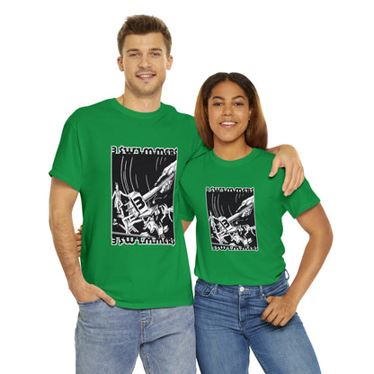 THREE SWIMMERS Unisex  Cotton T-Shirt
