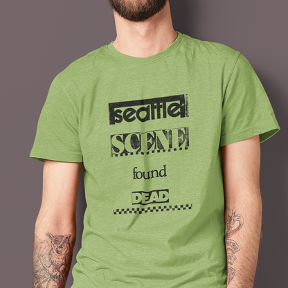 SEATTLE SCENE FOUND DEAD Unisex 100% Cotton T-Shirt