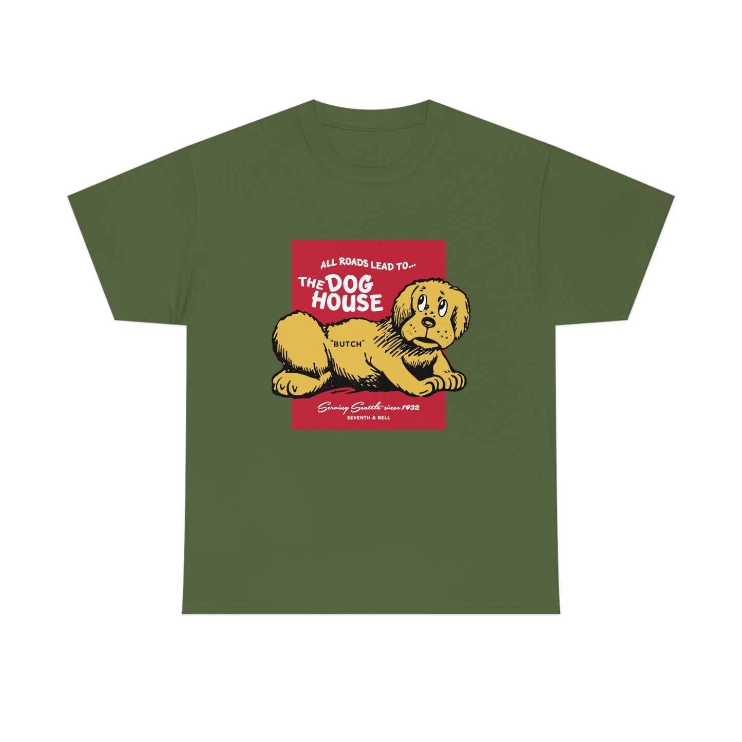 THE DOGHOUSE Butch Logo Unisex Cotton T-Shirt