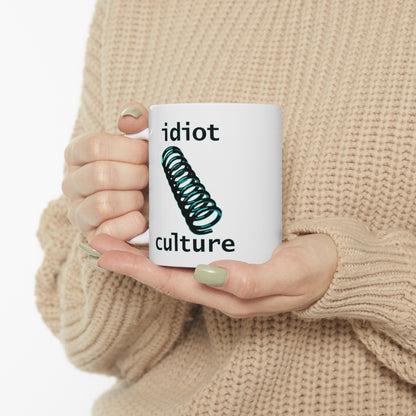 IDIOT CULTURE Ceramic Mug