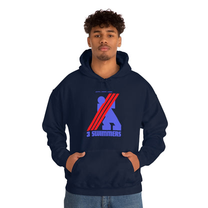 THREE SWIMMERS Unisex Hoodie