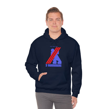 THREE SWIMMERS Unisex Hoodie