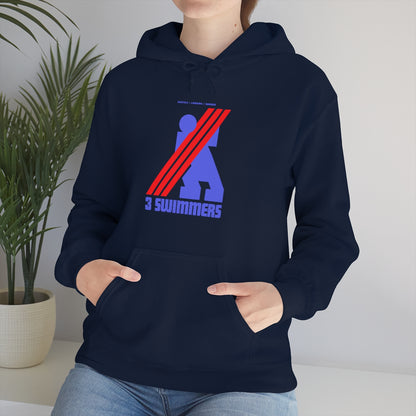 THREE SWIMMERS Unisex Hoodie