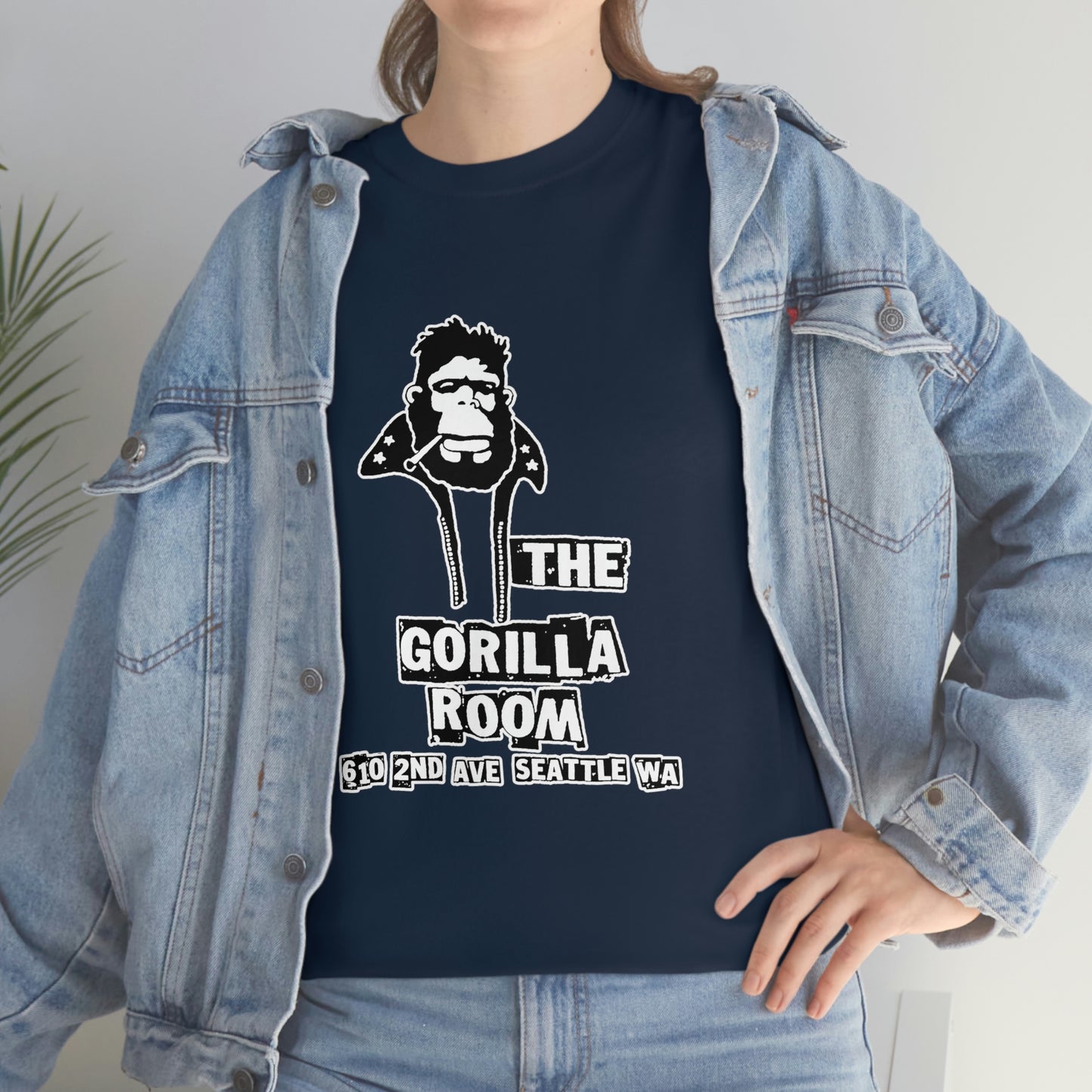 THE GORILLA ROOM Unisex  Cotton T-Shirt