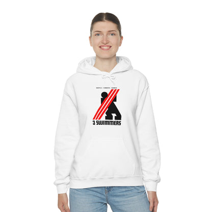 THREE SWIMMERS Unisex Hoodie