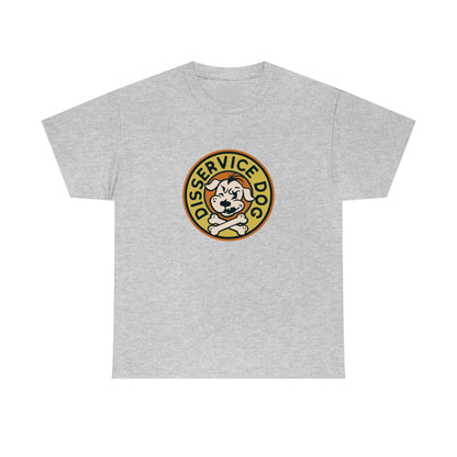 DISSERVICE DOG Unisex Heavy Cotton Tee