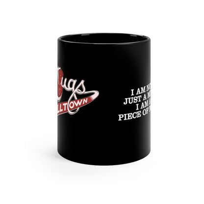 TUGS Black Ceramic Mug