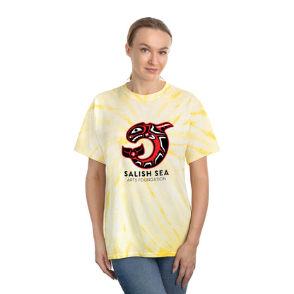 SALISH SEA Tie-Dye  Cotton T-Shirt