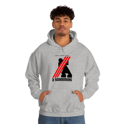 THREE SWIMMERS Unisex Hoodie