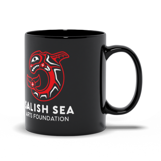 SALISH SEA Black Mug